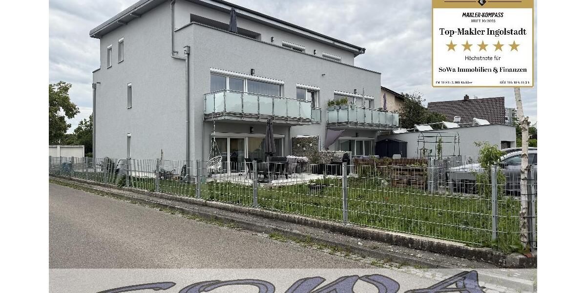 Moderne 3 Zimmer Wohnung mit Balkon und TG-Stellplatz in Neuburg - Zentrumsnah! - Ein Objekt von Ihrem Immobilienpartner SOWA Immobilien und Finanzen - 3- Neuburg | Angebot:27143416