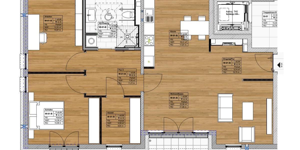 Wohnung 01-B