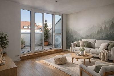 TOP LAGE IM HERZEN VON TRAUNREUT - Etagenwohnung Traunreut Irsing | Angebot:27152293