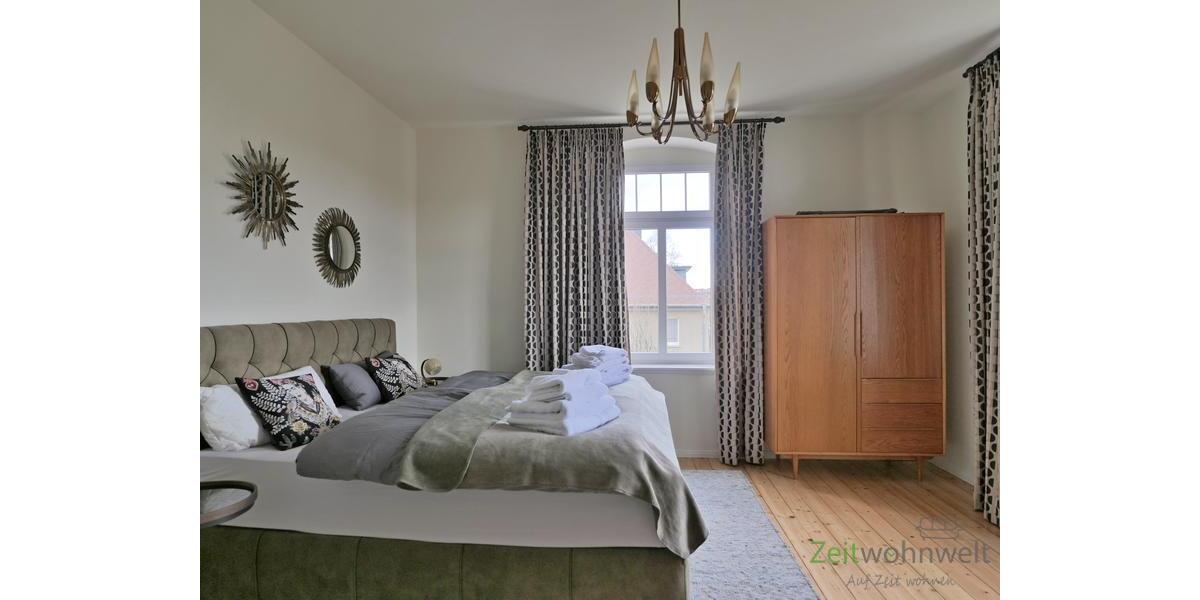 Blick ins Schlafzimmer