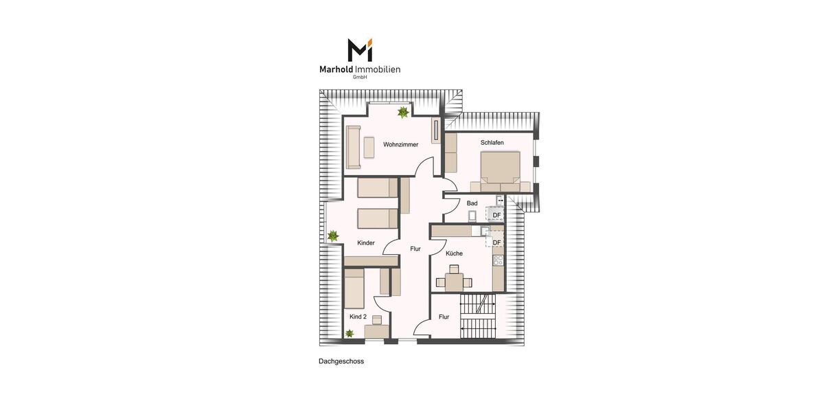  Mietobjekt Dachgeschosswohnung 