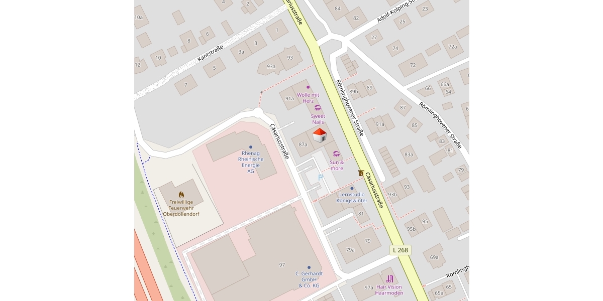 Lageplan mikro