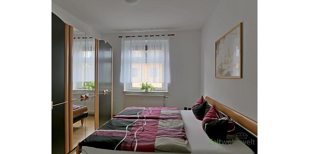 Blick ins Schlafzimmer