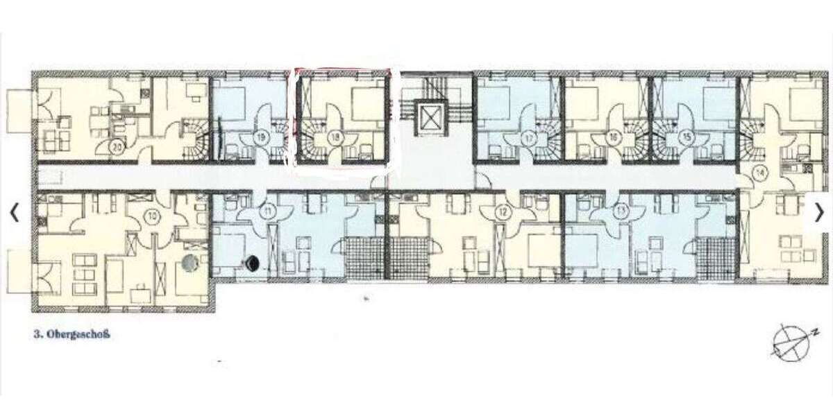 Grundriss Etage