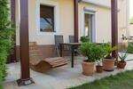 (EF0431_M) Dresden: Gohlis, modern möblierte 2-Zimmer-Wohnung mit überdachter Terrasse zum Garten - Etagenwohnung Dresden Gohlis | Angebot:26972282