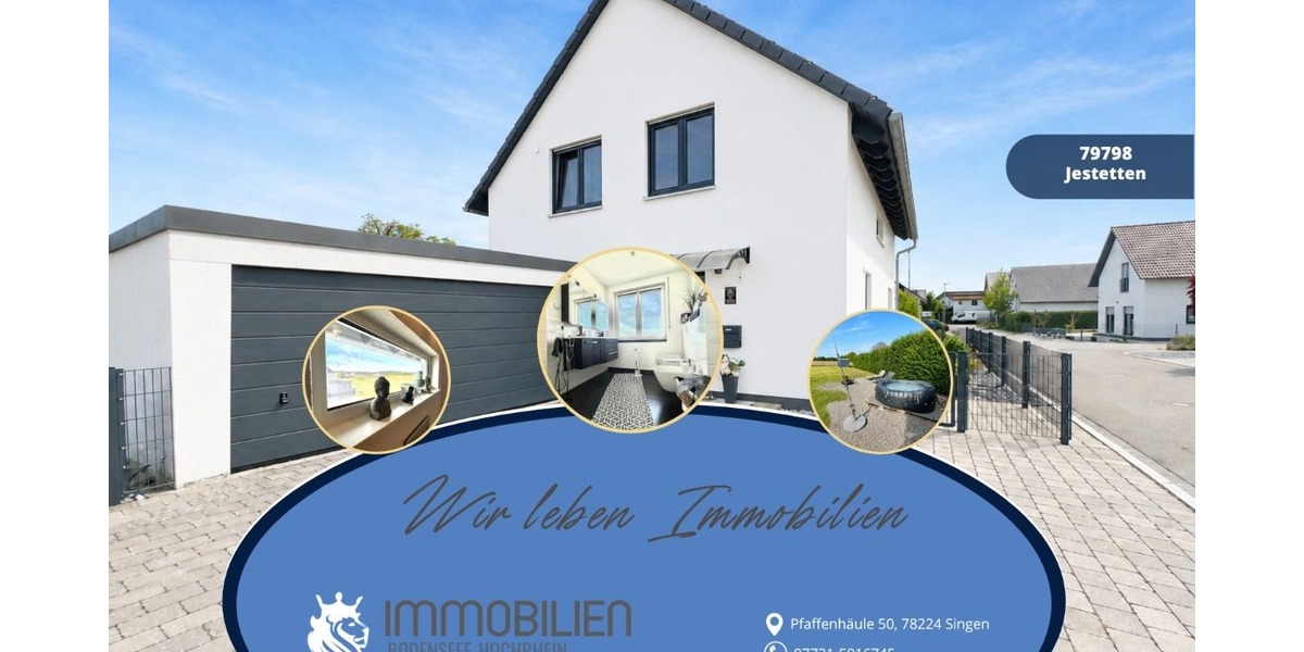 Modernes Einfamilienhaus mit zusätzlichem Wohnkeller & großem Traumgrundstück in Jestetten! - Einfamilienhaus Jestetten | Angebot:26605060